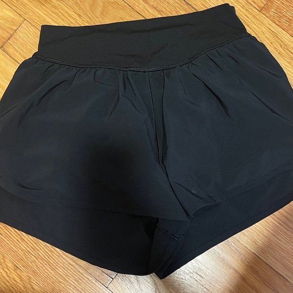 Aerie High Waist Black Shorts - Picture 1 of 3